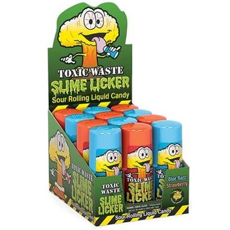 Toxic Waste Slime Licker Squeeze Sour Candy (Blue Razz) – Snackrite Xotiks