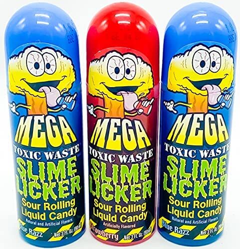 Toxic Waste Slime Licker Squeeze Sour Candy (Blue Razz) – Snackrite Xotiks