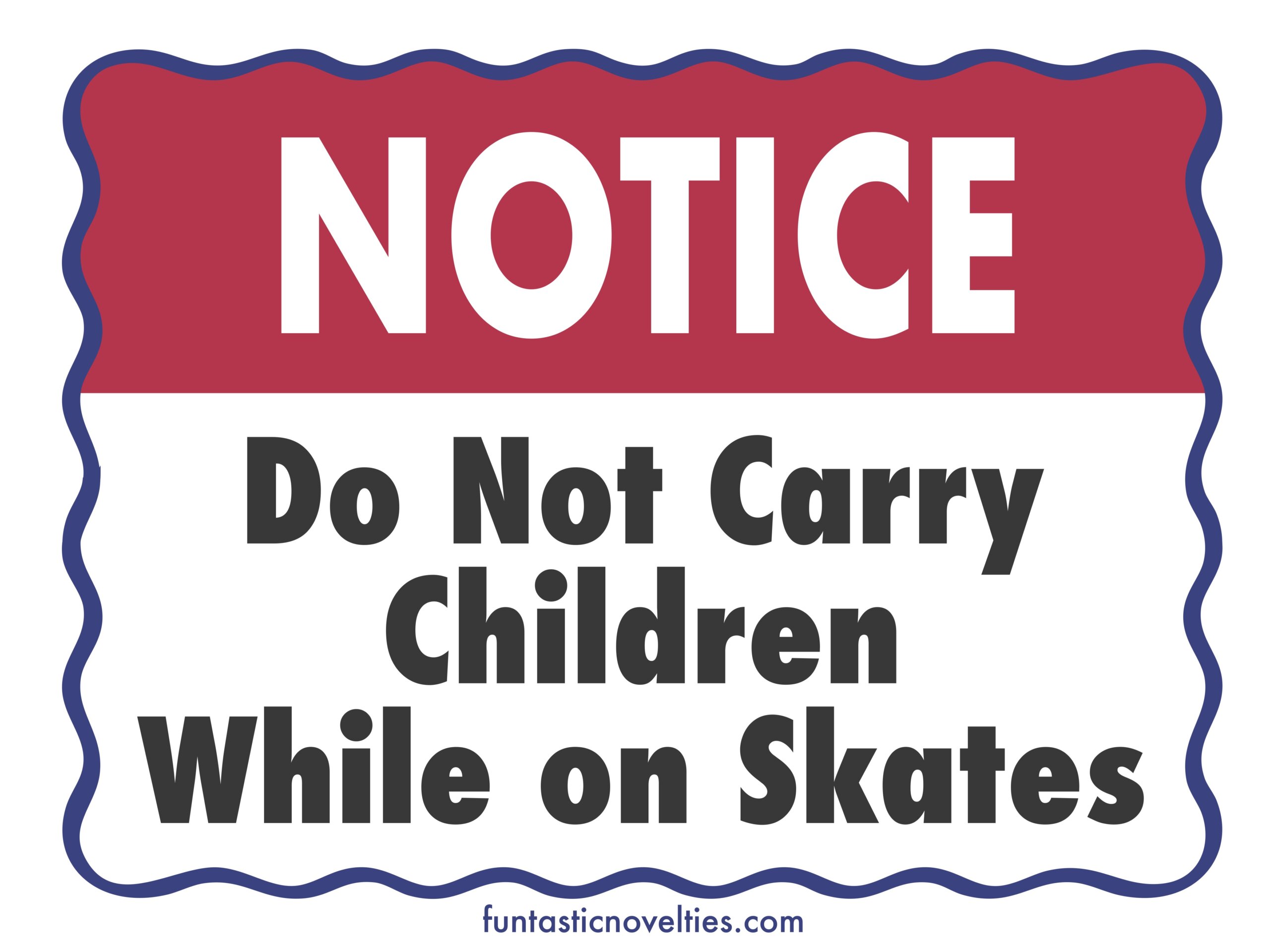 Do not carry children - 12x16 copy