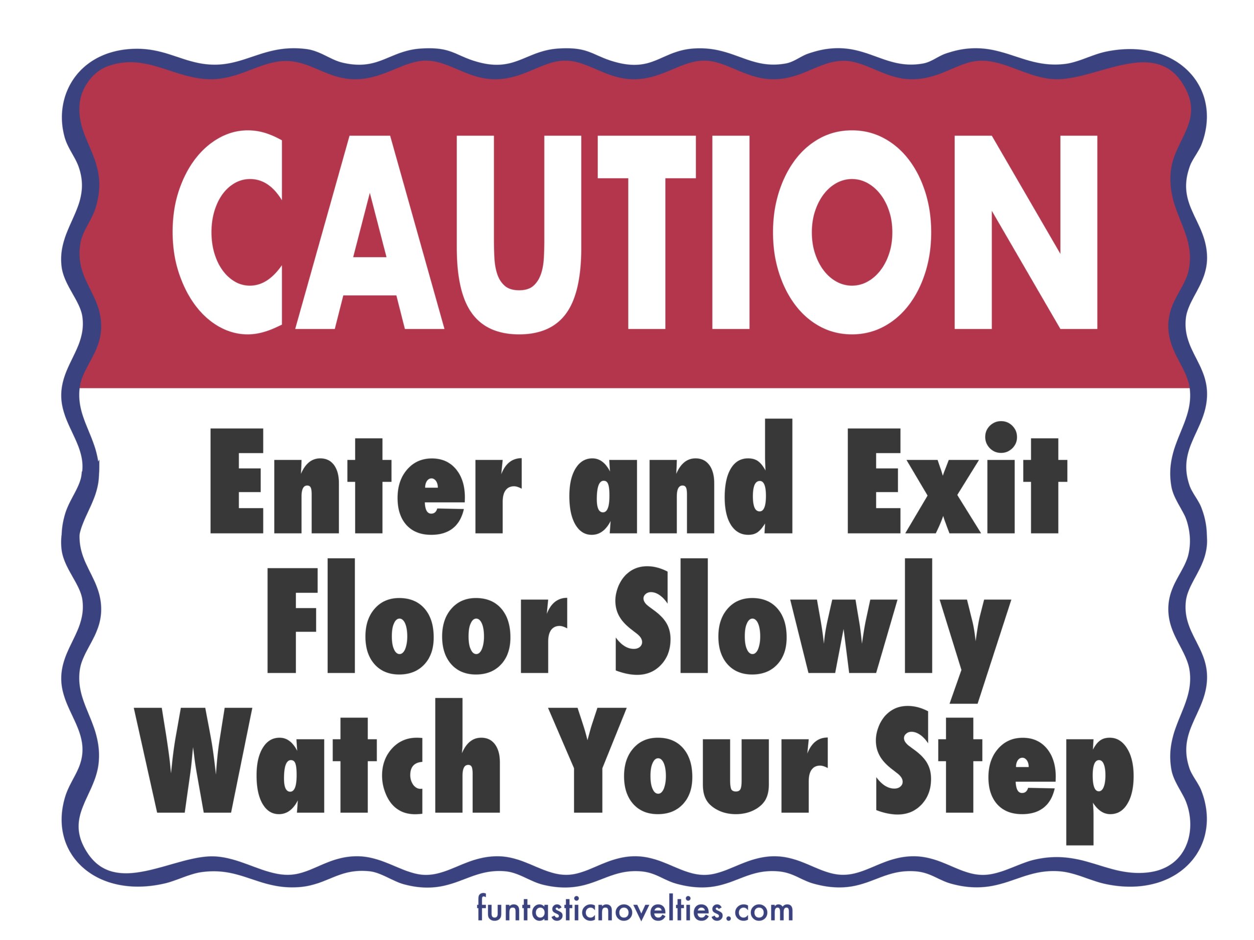 Enter and Exit Carefully - 12x16 copy