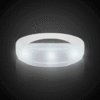 LED Noise Activated Flashing Bracelet - White 100 Pieces - Image 2