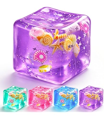 sugar cube seashells