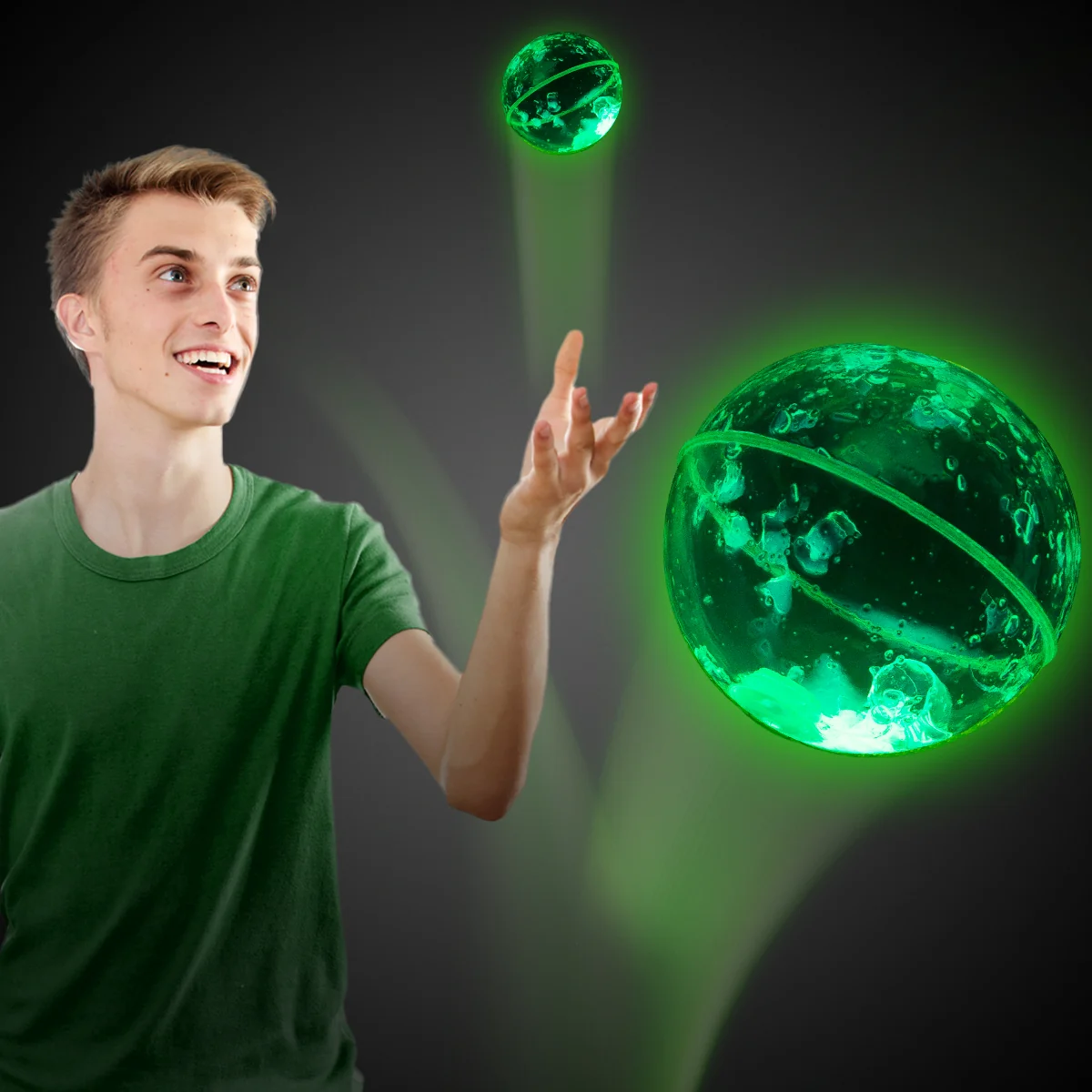 supreme green glow ball